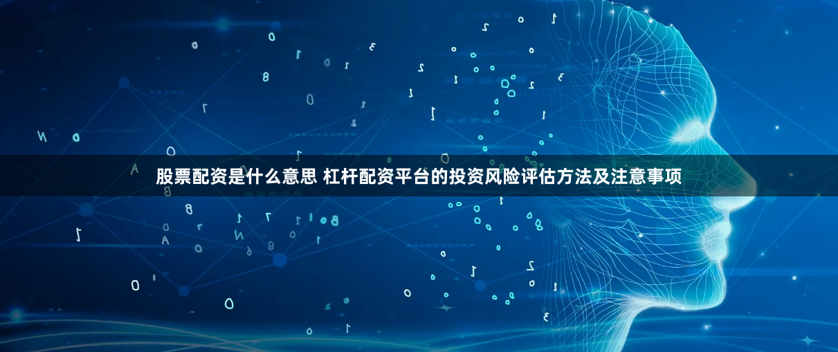 股票配资是什么意思 杠杆配资平台的投资风险评估方法及注意事项